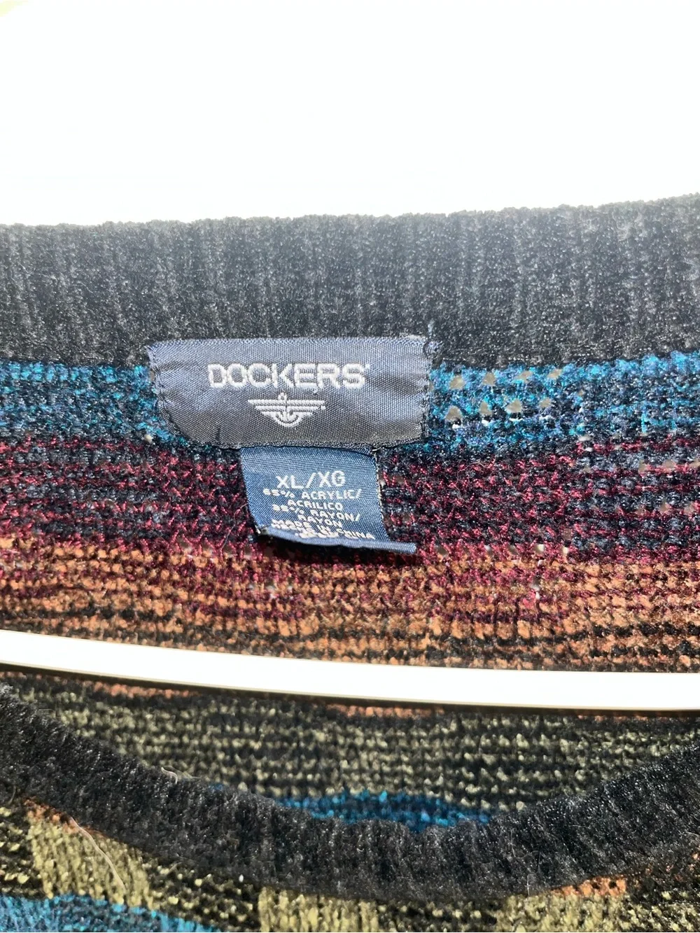 Dockers Vintage Checkered Sweater